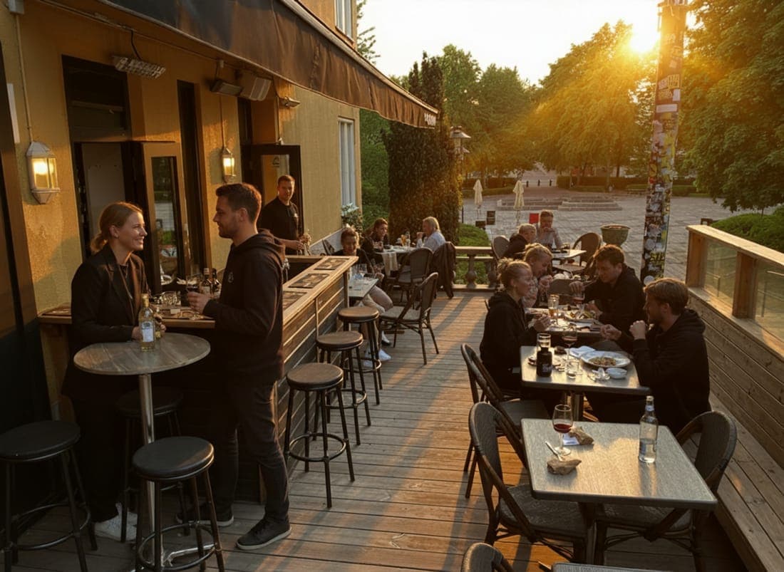 Stämningsfull kväll på Dick Turpin Pub